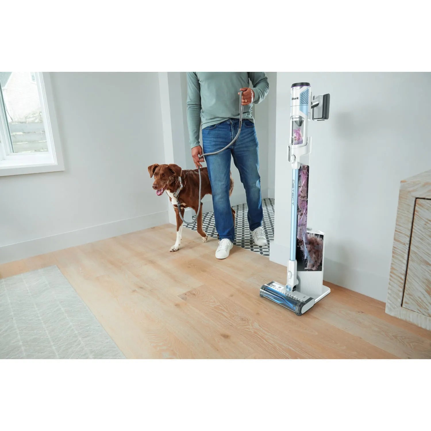 Aspirador de pó vertical sem fios Shark® Detect